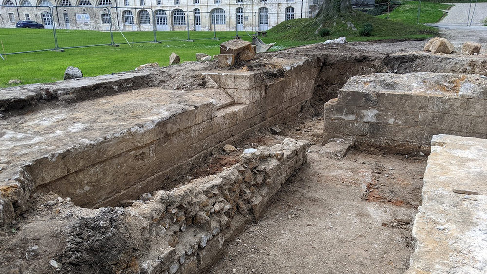 Saint Wandrille - article sur l'excavation des caves